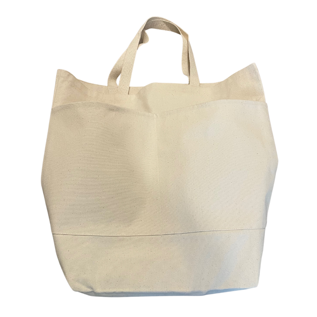 Oversized Giant Tote Bag in Canvas
